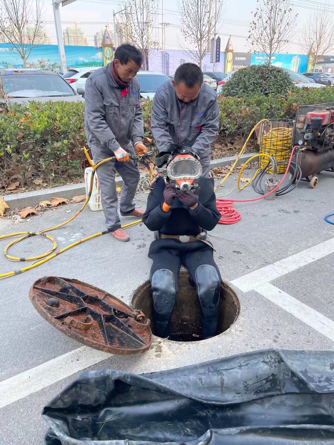天津市水下管道堵漏